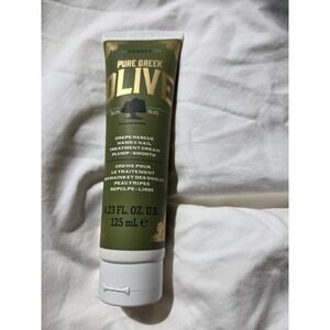 Korres Pure Greek Olive Crepe Rescue Hand Nail Treatment Cream 4.23 Fl Oz 125 mL
